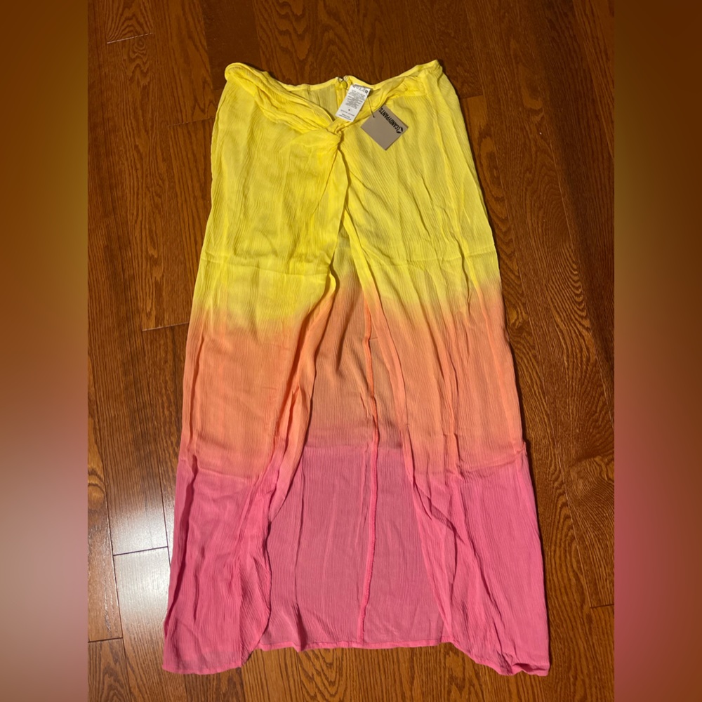 Candypants beach sarong in sunrise ombre